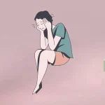 Чому Бог допускає страждання. Дівчина сумує. Ісус Христос є Любов