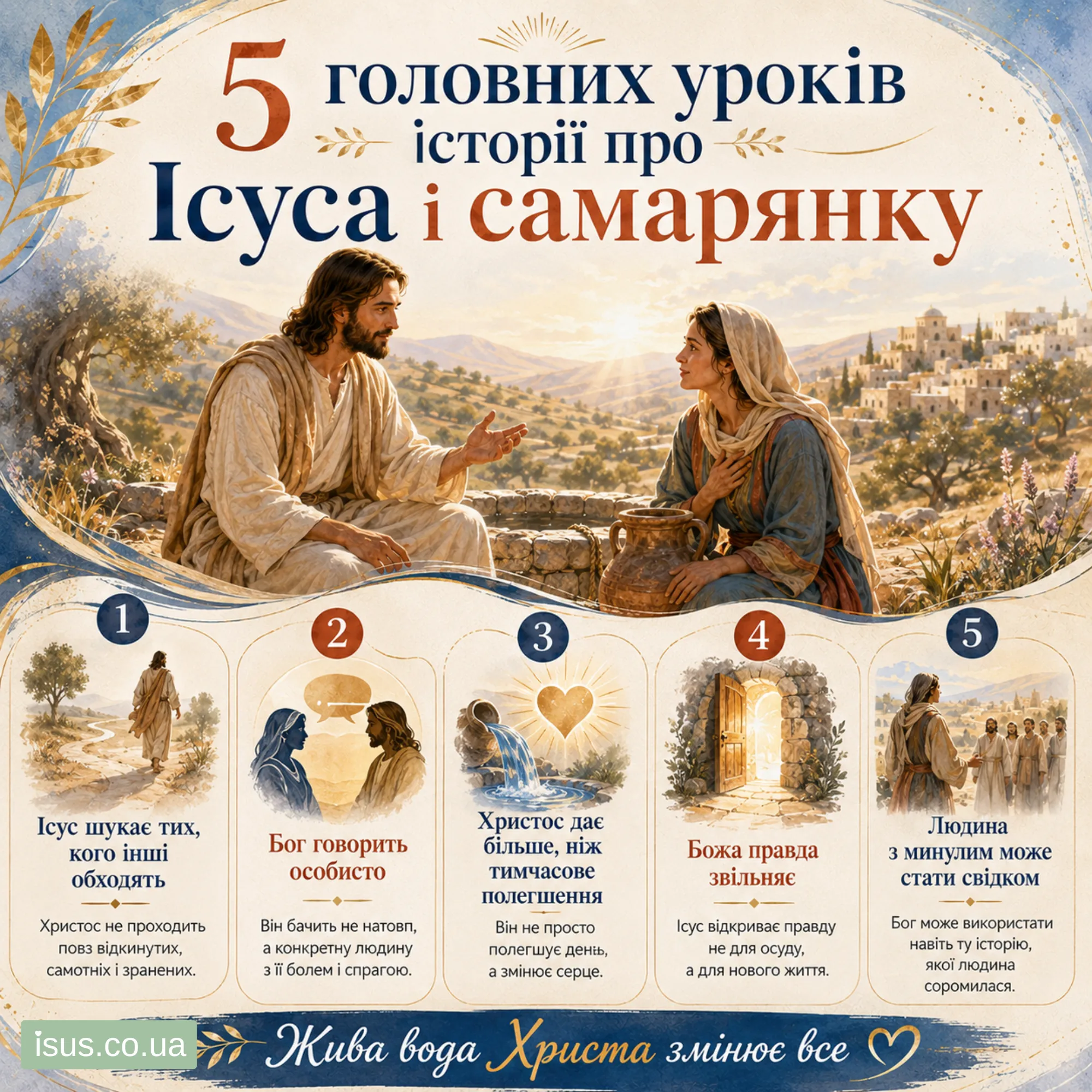 5 golovnykh urokiv istoriyi pro samaryanku result