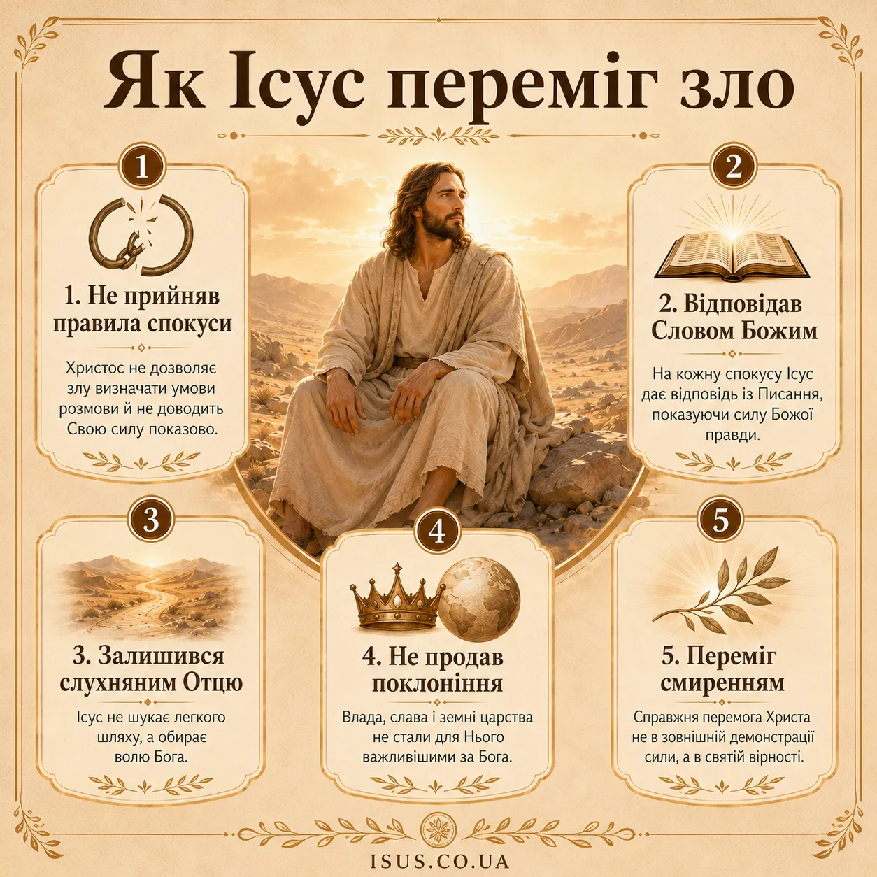 yak Isus peremig zlo