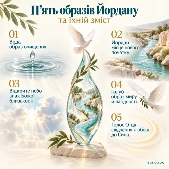 Хрещення Ісуса Христа в річці Йордан 3 5 obraziv