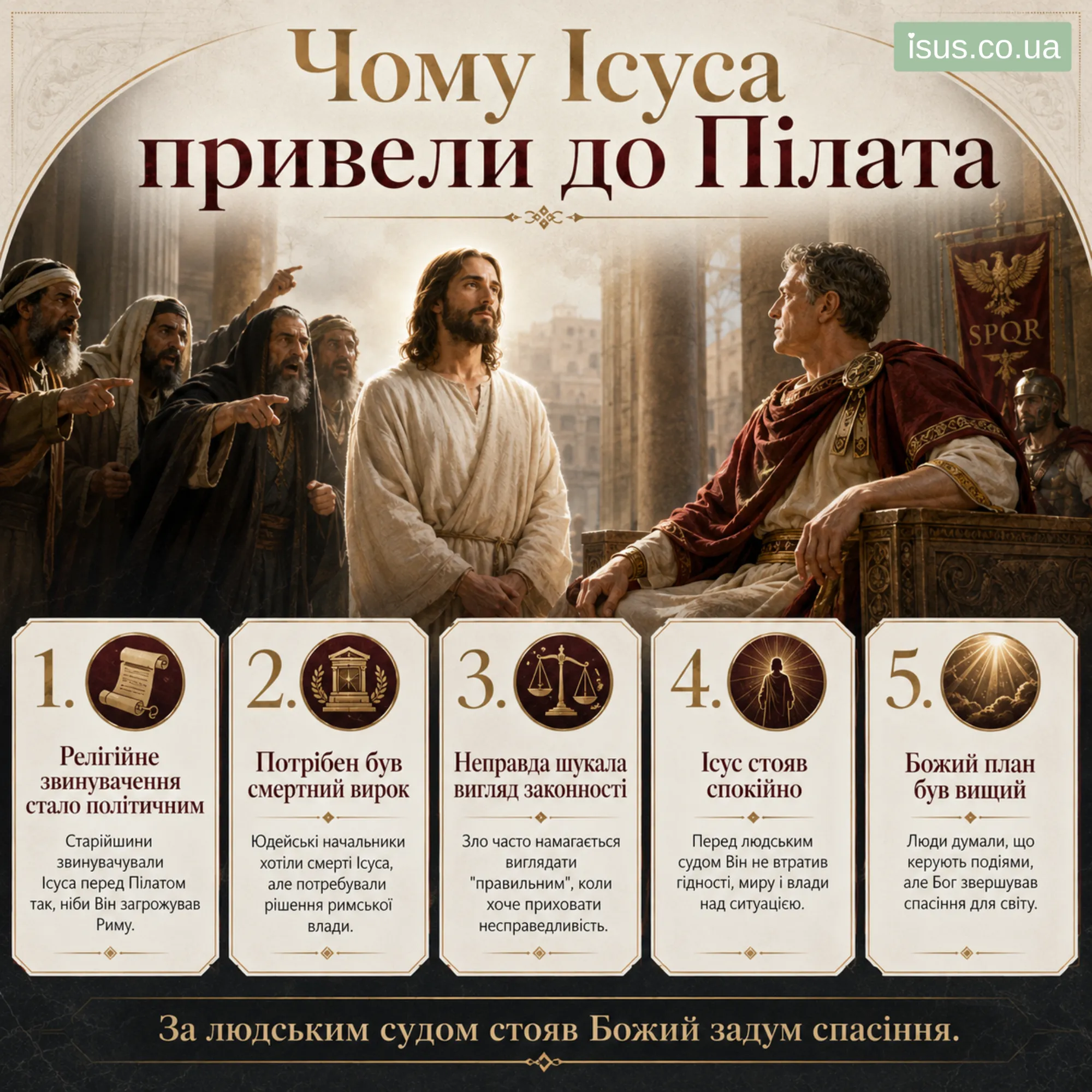 chomu Isusa pryvely do Pilata result