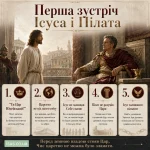 Ісус і Понтій Пілат: зустріч істини, влади і людського вибору перша зустріч Ісуса і Пілата. Ісус Христос є Любов