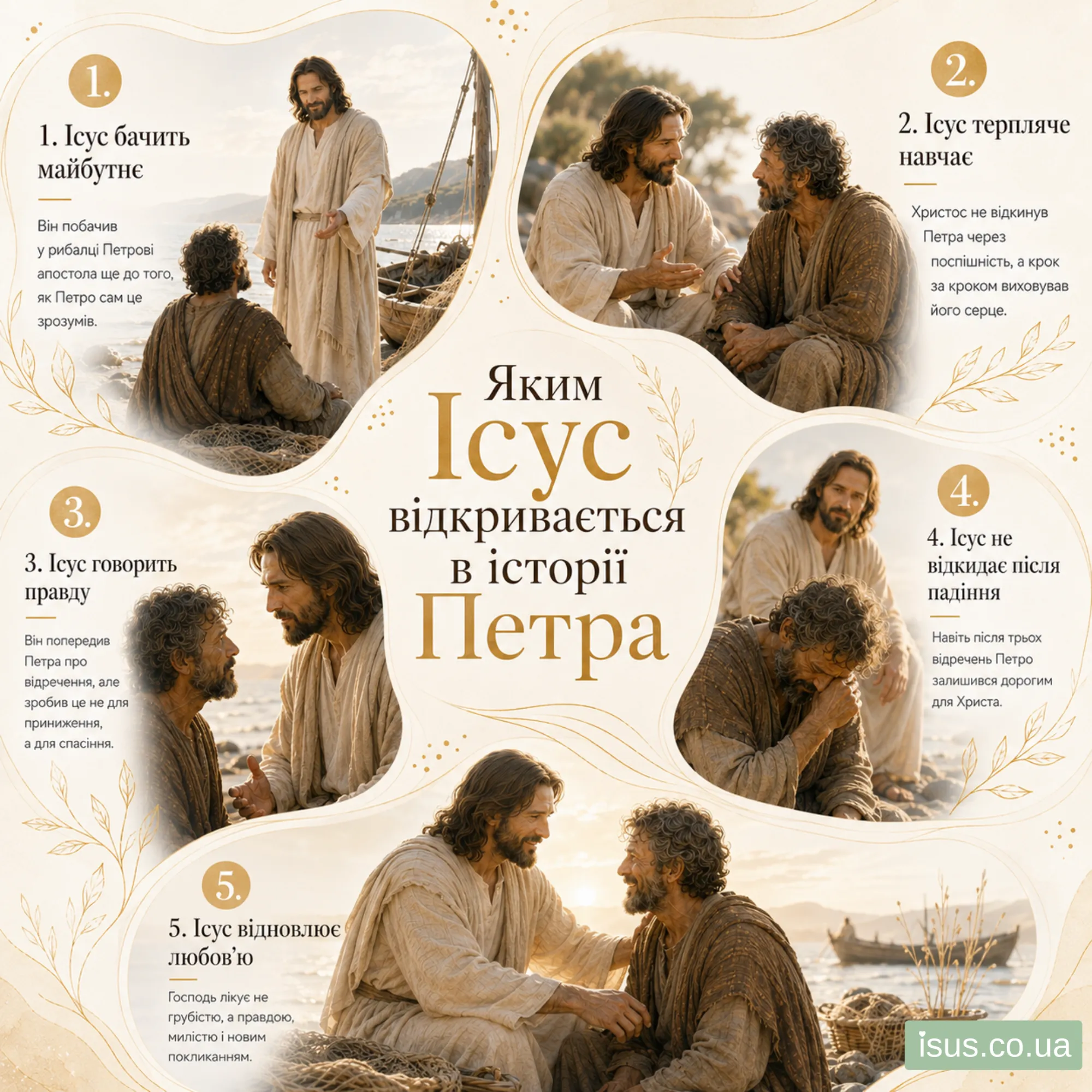 Ісус і Петро: історія дружби, віри, падіння і відновлення 14 yakym Isus vidkryvayetsya v istoriji Petra result