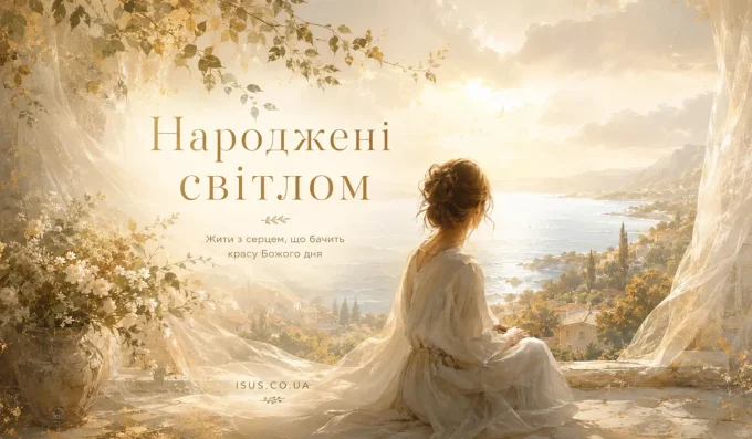 “Народжені світлом” – книга про любов, надію і шлях до Ісуса Народжені світлом. ІсусХристос є Любов